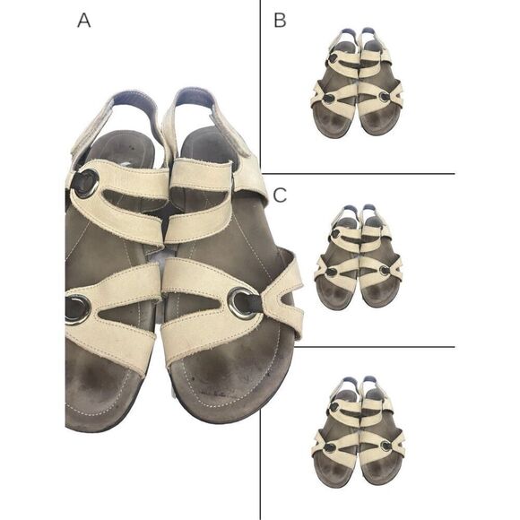 MEPHISTO WOMENS PARFOLIA SANDALS 40 EU 9 US - Picture 1 of 5
